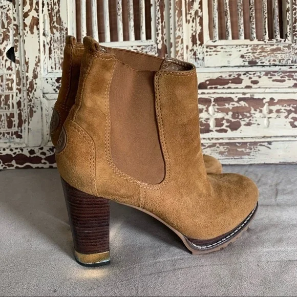 Tory Burch Suede Booties - Picture 5 of 16